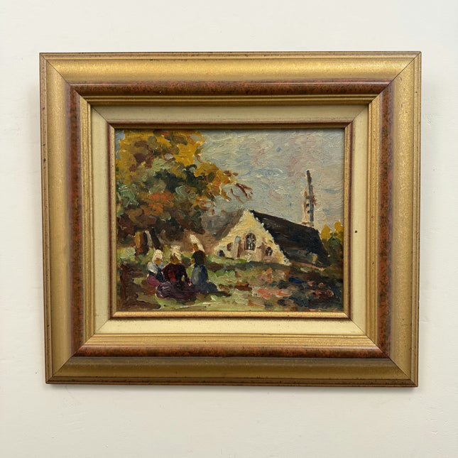 Refined Landscape Oil Painting "Paint Texture" Classic Artwork Holland Art Shop