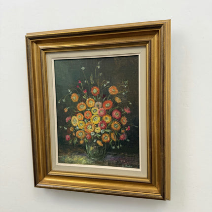 Detailed Floral Still Life Oil Painting "Flower Bouquet" Classic Artwork Holland Art Shop