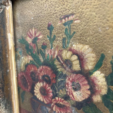 Traditional Floral Still Life Oil Painting "Flower Vase" Vintage Madrid Art Holland Art Shop