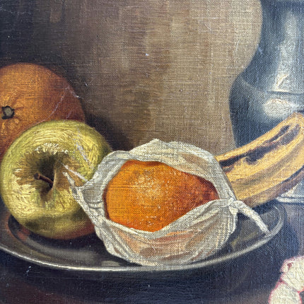 Traditional Still Life Oil Painting "Pewter Jug" Authentic Art Holland Art Shop
