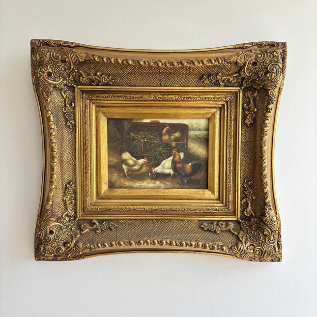 Vintage Animals Oil Painting "Gilded Frame" Timeless Art Holland Art Shop
