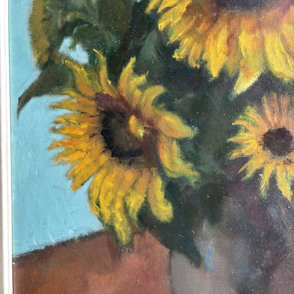 Classic Floral Still Life Oil Painting "Sunflower Bouquet" Refined Artwork Holland Art Shop