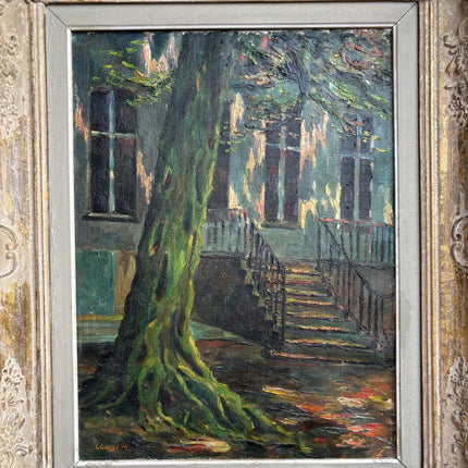 Timeless Still Life Oil Painting "Weeping Tree" Authentic Artwork Holland Art Shop