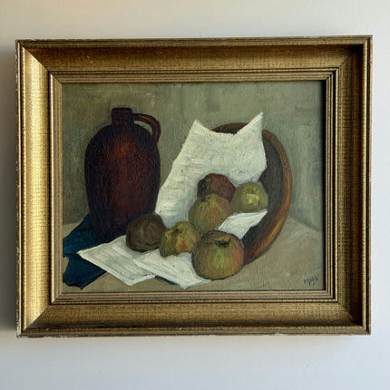 Classic Still Life Oil Painting "Bowl Pears" Refined Art Holland Art Shop