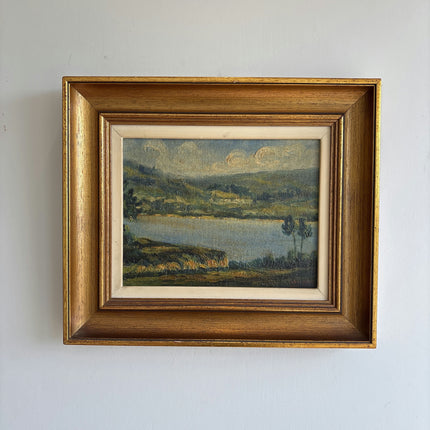 Rustic Landscape Oil Painting "Gilded Frame" Timeless French Art Holland Art Shop