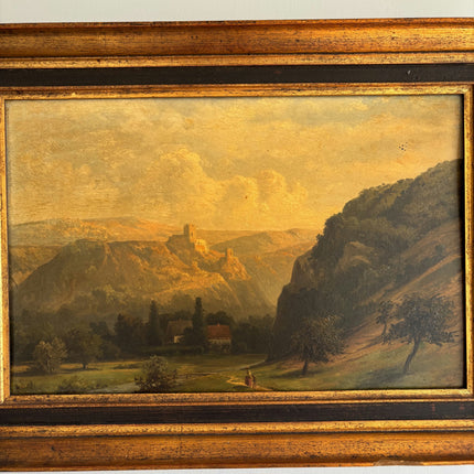 19th Century Antique Scenery Oil Painting "Framed Painting" Artwork Holland Art Shop