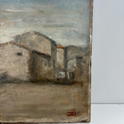 Rustic Still Life Oil Painting "Village Tower" Timeless Art Holland Art Shop