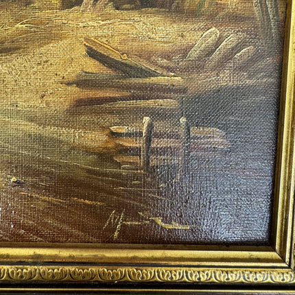 Classic Landscape Oil Painting "Framed Painting" Authentic Art Holland Art Shop