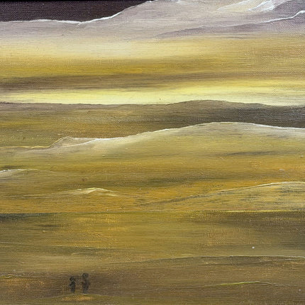 Handcrafted Landscape Oil Painting "Golden Frame" Timeless Artwork Holland Art Shop