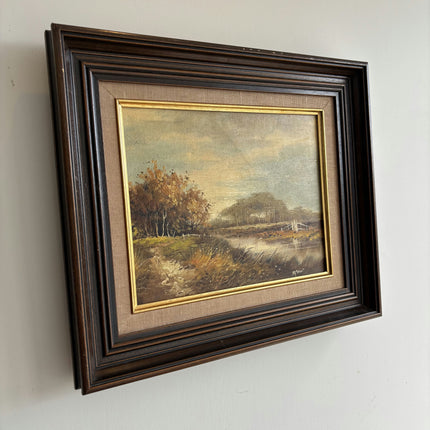 Handcrafted Landscape Oil Painting "Framed Painting" Elegant Art Holland Art Shop