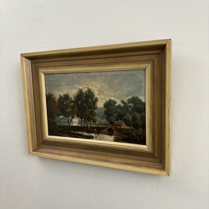 Timeless Landscape Oil Painting "Framed Painting" Handcrafted Art Holland Art Shop