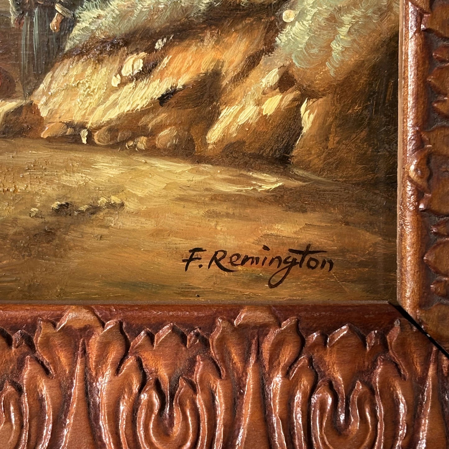 Marvelous Oil Painting Cityscape "Fishing Village" Fine French Art