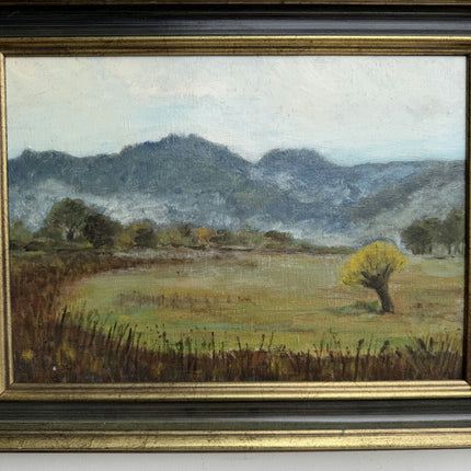 Expressive Landscape Oil Painting "Yellow Tree" Classic Art Holland Art Shop