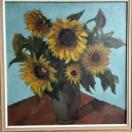 Classic Floral Still Life Oil Painting "Sunflower Bouquet" Refined Artwork Holland Art Shop