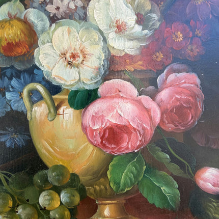 Traditional Floral Still Life Oil Painting "Flower Vase" Refined Small Artwork Holland Art Shop