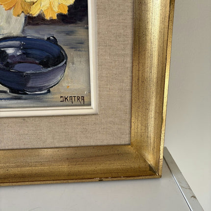 Handcrafted Still Life Oil Painting "Flower Vase" Traditional Art Holland Art Shop