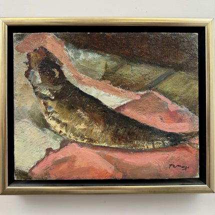 Rustic Still Life Oil Painting "Curved Ridge" Classic Small Artwork Holland Art Shop