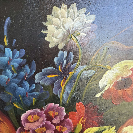 Expressive Floral Still Life Oil Painting "Floral Bouquet" Elegant Small Art Holland Art Shop