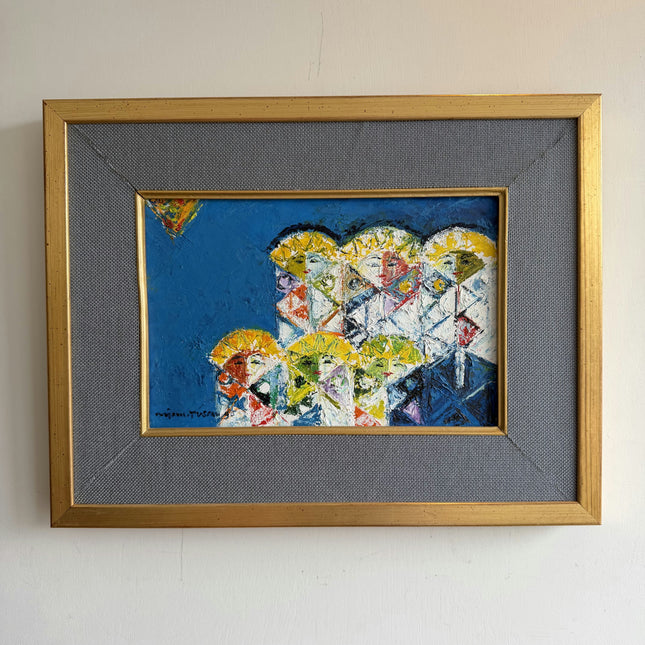 Traditional Figurative Oil Painting "Gold Frame" Timeless Artwork Holland Art Shop