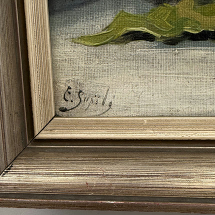 Elegant Still Life Oil Painting "Cracked Paint" Classic Small Artwork Holland Art Shop