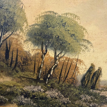 Authentic Landscape Oil Painting "Golden Frame" Traditional Art Holland Art Shop