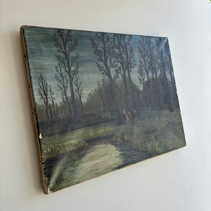 Traditional Landscape Oil Painting "Tall Trees" Classic Art Holland Art Shop