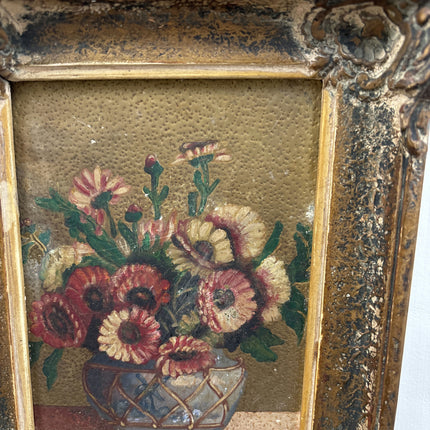Traditional Floral Still Life Oil Painting "Flower Vase" Vintage Madrid Art Holland Art Shop
