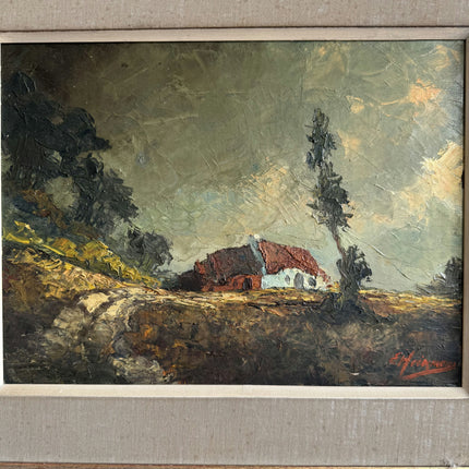Detailed Landscape Oil Painting "Framed Painting" Expressive Artwork Holland Art Shop