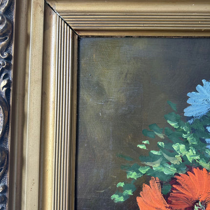 Refined Floral Still Life Oil Painting "Flower Vase" Expressive Artwork Holland Art Shop
