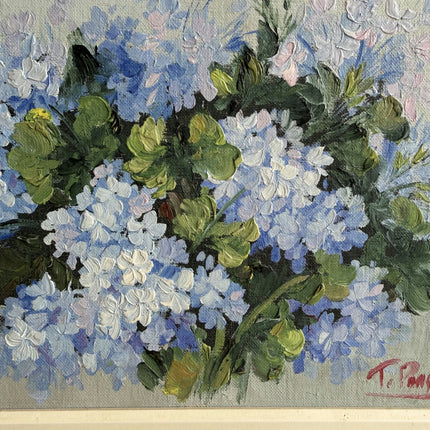 Authentic Floral Still Life Oil Painting "Blue Bouquet" Timeless Art Holland Art Shop