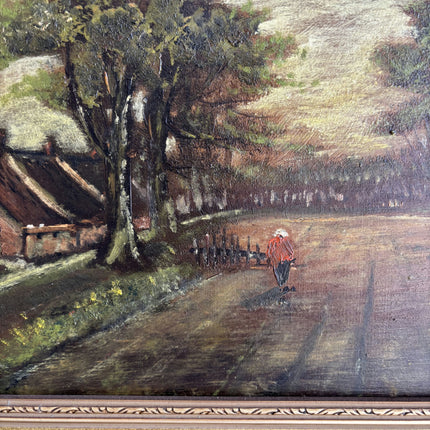 Timeless Landscape Oil Painting "Tall Tree" Refined Artwork Holland Art Shop