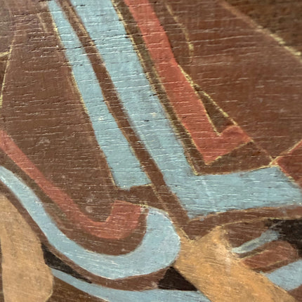 Detailed Portrait Oil Painting "Egyptian Flute Player" Handcrafted Small Art Holland Art Shop