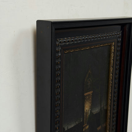 Classic Landscape Oil Painting "Framed Painting" Rustic Small Art Holland Art Shop
