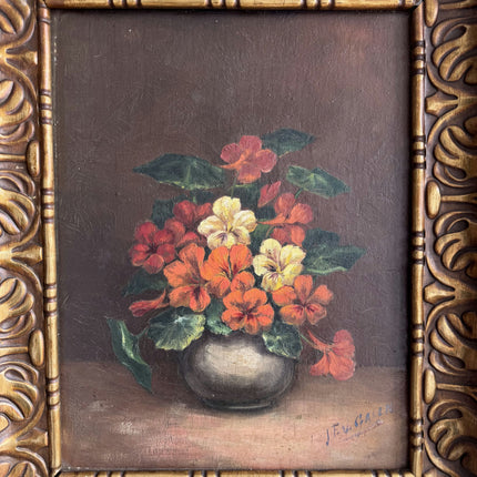 Timeless Floral Still Life Oil Painting "Flower Vase" Vintage Art Holland Art Shop
