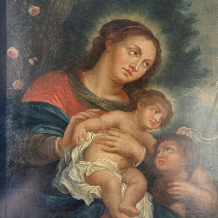 19th Century Giclée Portrait "Mother And Child" French Artwork - HollandArtShop