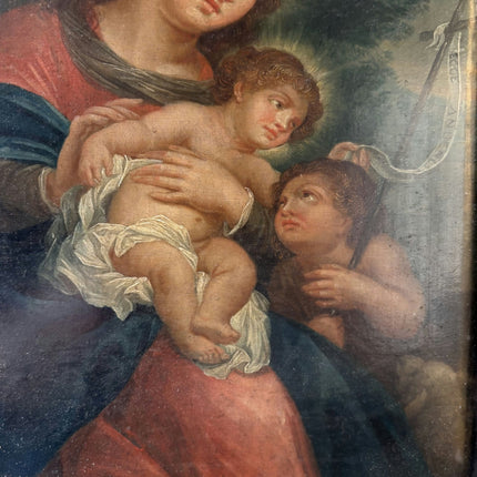 19th Century Giclée Portrait "Mother And Child" French Artwork - HollandArtShop