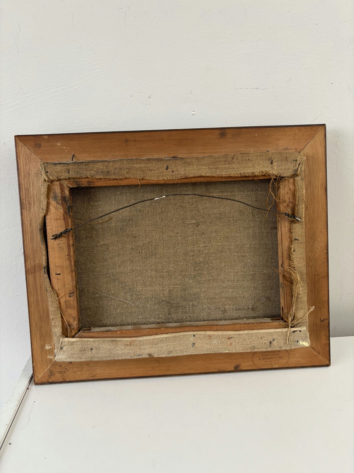 Striking Oil Painting Still Life "Fruit Bowl" Remarkable Small Art