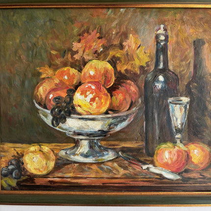 Traditional Still Life Oil Painting "Fruit Bowl" Authentic Art Holland Art Shop