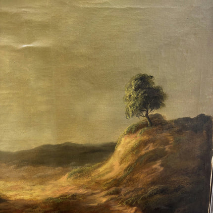 Timeless Landscape Oil Painting "Gnarled Branch" Rustic Large Art Holland Art Shop
