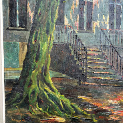 Timeless Still Life Oil Painting "Weeping Tree" Authentic Artwork Holland Art Shop