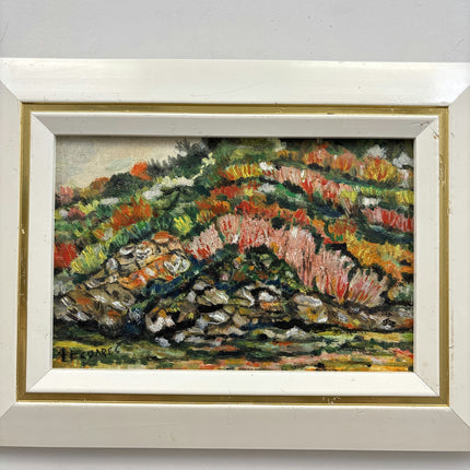 Elegant Landscape Oil Painting "Framed Painting" Rustic Small Artwork Holland Art Shop