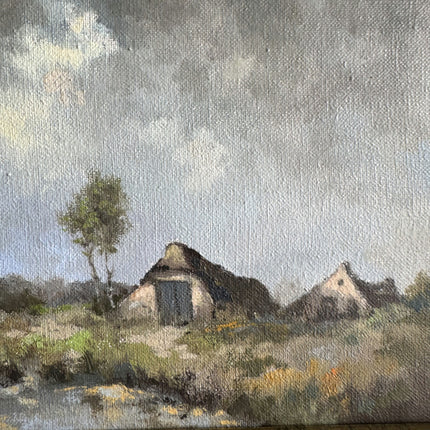 Classic Farm Oil Painting "Framed Painting" Elegant Small Art Holland Art Shop