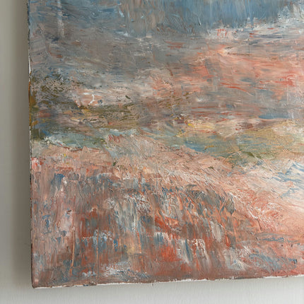 Expressive Abstract  Oil Painting "Abstract Seascape" Refined Art Holland Art Shop