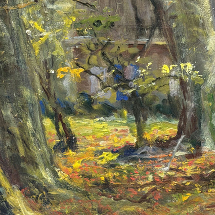 Traditional Landscape Oil Painting "Oak Tree" Authentic Artwork Holland Art Shop