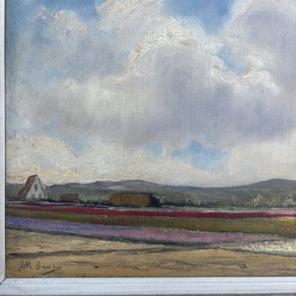 Refined Landscape Oil Painting "Framed Painting" Authentic Dutch Art Holland Art Shop