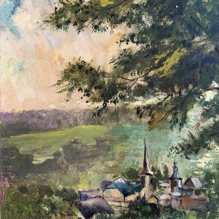 Original Landscape Oil Painting "Dirt Path" Timeless Art Holland Art Shop