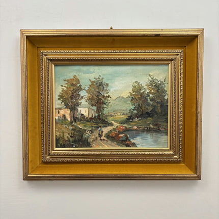Timeless Landscape Oil Painting "Framed Painting" Handcrafted Art Holland Art Shop
