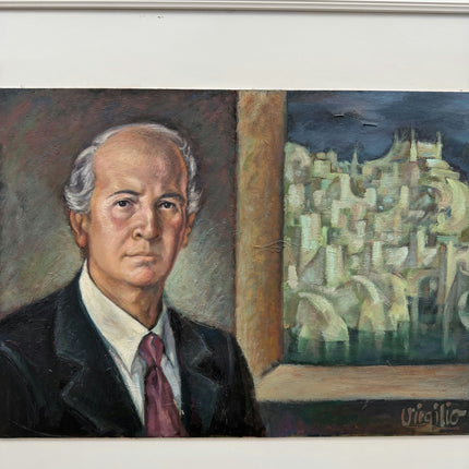 Classic Portrait Oil Painting "Elderly Man" Expressive Large Art Holland Art Shop