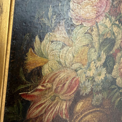 19th Century Antique Still Life Oil Painting "Gilded Frame" Artwork Holland Art Shop