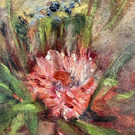Authentic Still Life Oil Painting "Flower Vase" Timeless Small Art Holland Art Shop